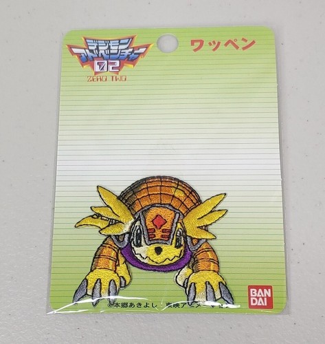 Digimon Iron On Patch Armadillomon Anime Japan