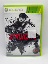 Microsoft Xbox 360 Syndicate Rating M-Mature Video Games for sale