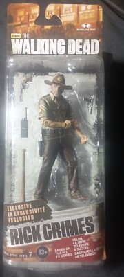 The Walking Dead Serie 7 Rick Grimes Exclusive McFarlane Toys OVP Blister Figur