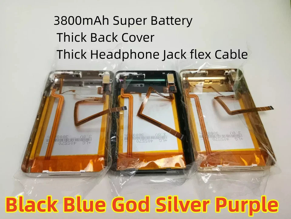 LG 3800mAh Battery+Back Cover Upgrade kits For iPod Classic 6 6.5 7 Video 5 5.5 - Image 2 of 4