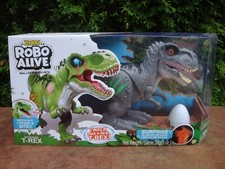 Robo Alive Attacking Gray T-Rex Real-Life Robotic Pet by Zuru 7127 2019 NEW