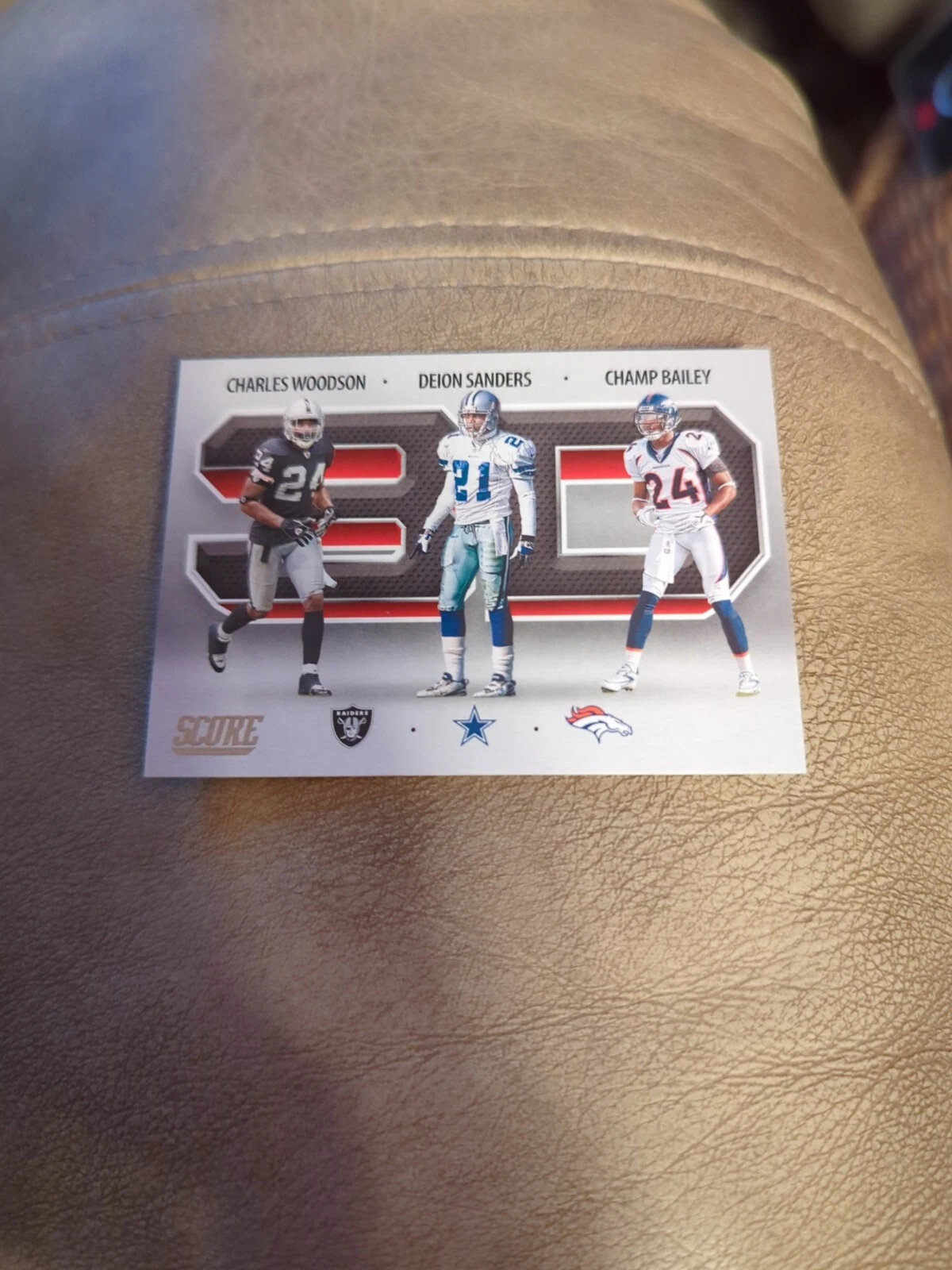 Champ Bailey trading card