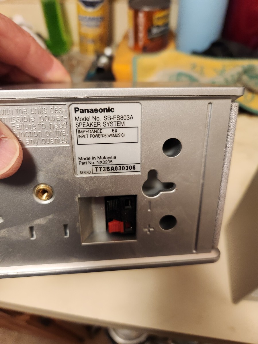 Panasonic SB-FS803A Small Home Theater Surround Sound Speakers