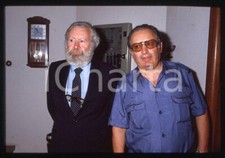 Vittorio e Romano MUSSOLINI Ritratto 1980 ca - 35mm vintage slide (1)