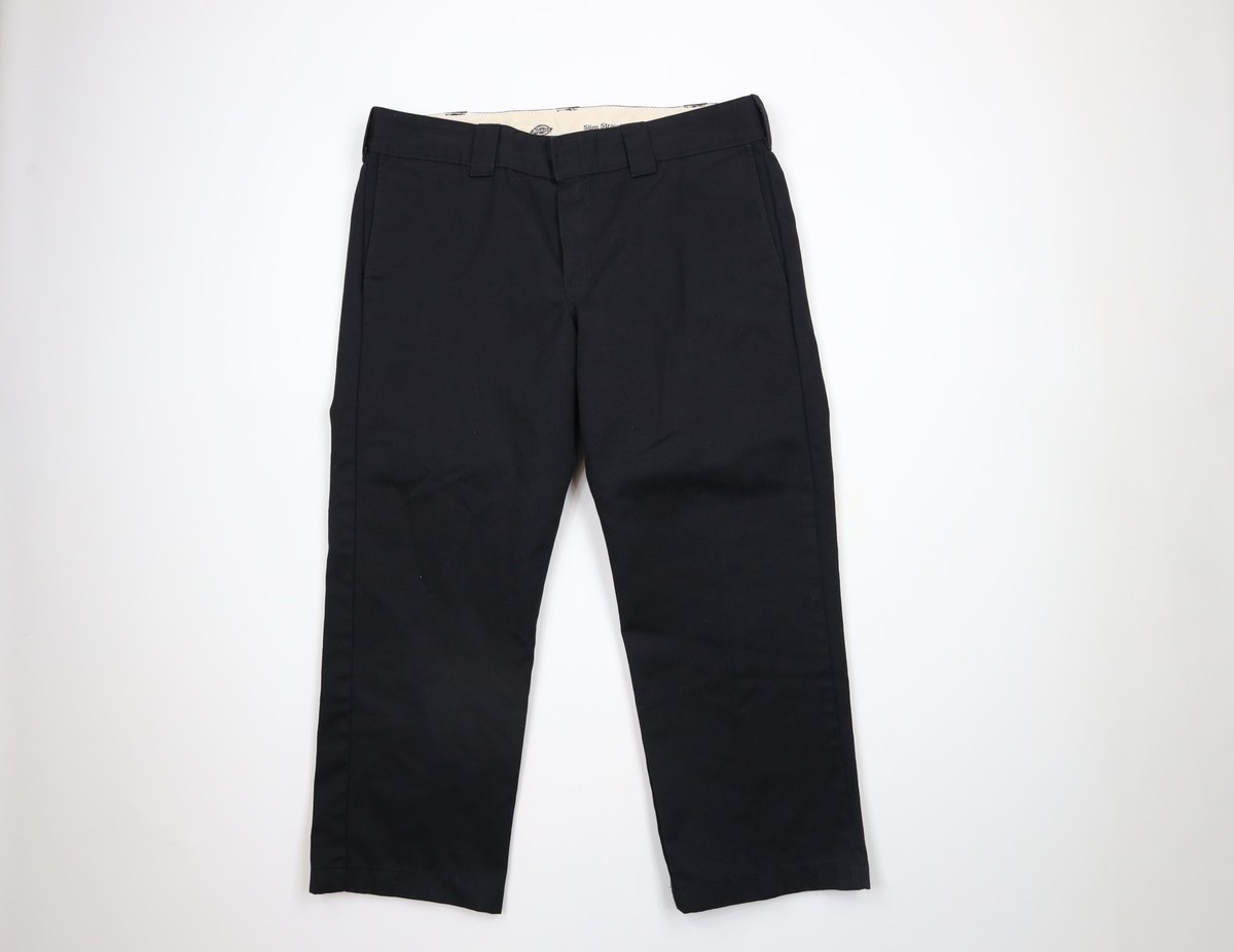 Vtg Dickies Mens 36x26 Faded Spell Out Slim Straight Vtg Dickies Mens 36x26 Faded Spell Out Slim Straight