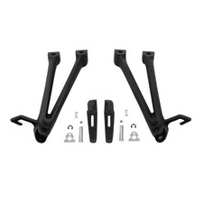 Reposapiés de pasajero estriberas soporte apto para Suzuki GSXR600 GSXR750 2006-2007 07