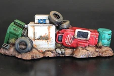 Fallout Wasteland Warfare Painted Barricade Post Apocalyptic Scatter Terrain