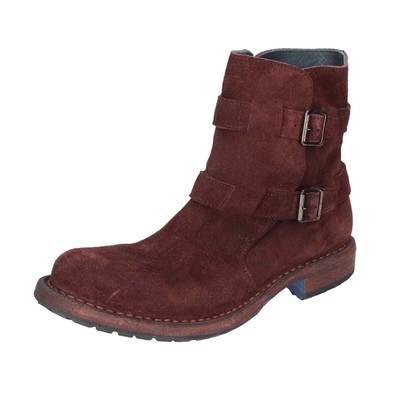 shoes women MOMA ankle boots brown suede 71303C EY572