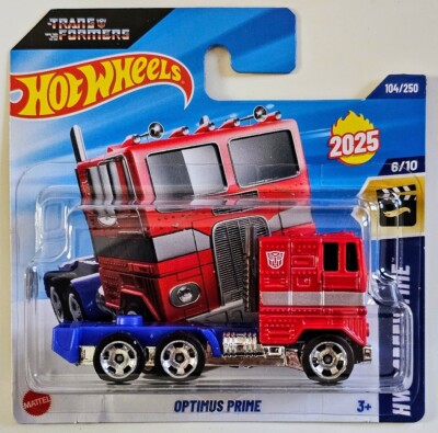 Hot Wheels - Transformers Optimus Prime 104/250 2025 HW Screen Time 5/10 NEU OVP