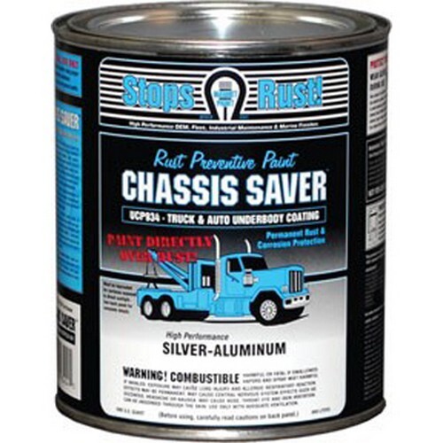 Magnet Paint UCP934-04 Chassis Saver Paint Sliver-Aluminum, 1 Quart