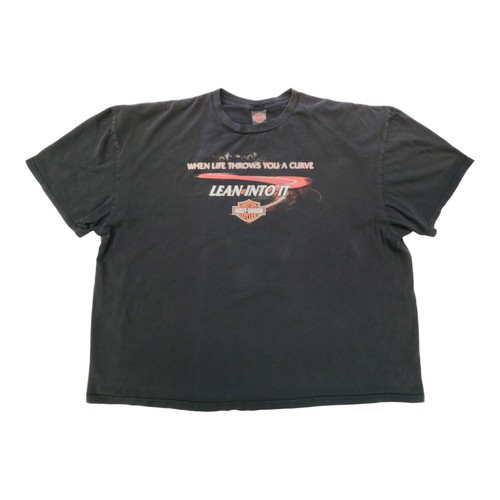 Chemise noire Harley Davidson moto 5XL digne Kansas City MO