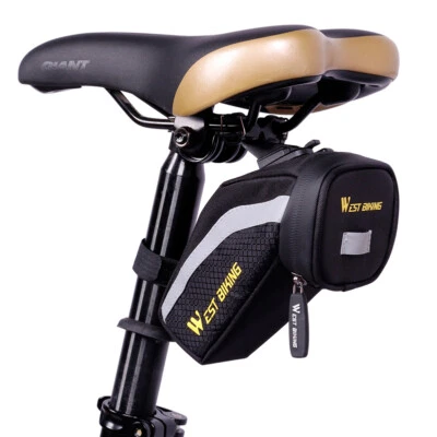 WEST BIKING Fahrrad Satteltasche Wasserdichte Radfahren Sitz TascheSchwanztasche - Bild 1 von 4