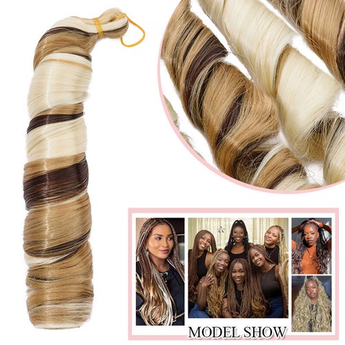 Afro Twist French Curls Braiding Zöpfe Braids Haarverlängerung Lockig 24" Ombre - Bild 31 von 31