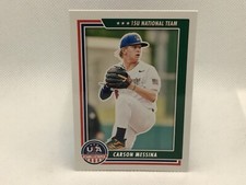 2022 Panini USA Stars & Stripes Carson Messina #89