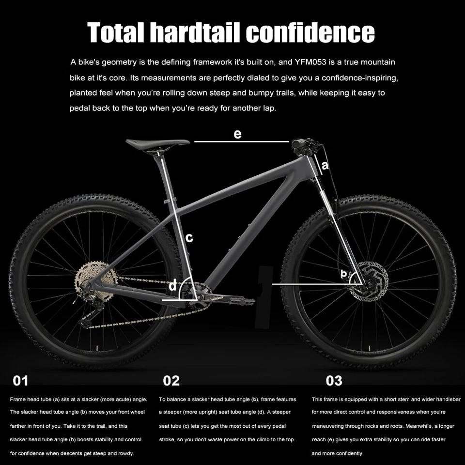 Велосипеды Airwolf T1100 29er MTB с карбоновой рамой и жестким хвостом 148x12 мм Boost XC хрустальные - Изображение 4 из 4