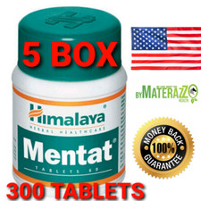 5 BOX 300 TABLETS MENTAT HIMALAYA OFFICIAL DOCUMENTS MEMORY HEALTH