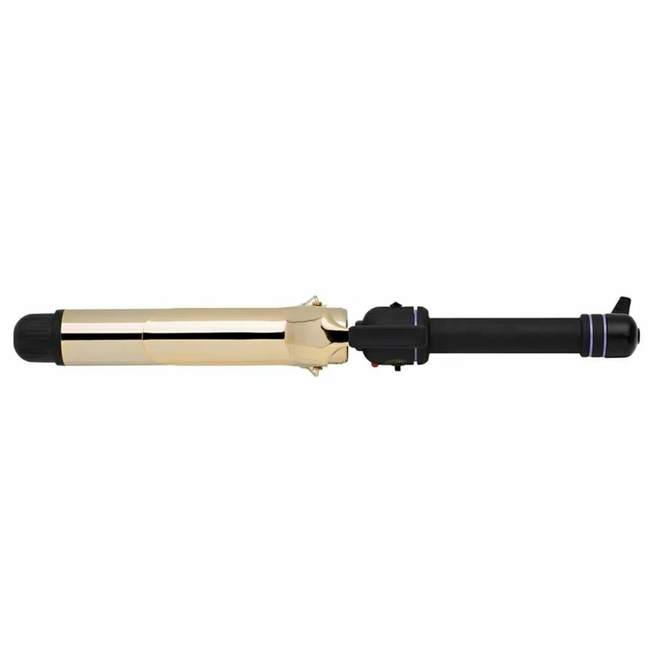 Hot Tools Pro Styler 1 1/4" Curling Wand Iron 24K Gold Long Barrel HT1110XL - Image 4 of 4