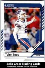 2024 Donruss Tyler Bass #224 Buffalo Bills NFL Football
