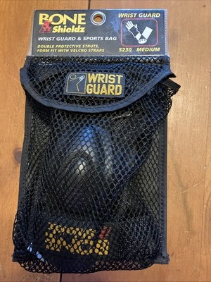 Bone Shieldz Wrist Guard & Sports Bag 5230 Medium New