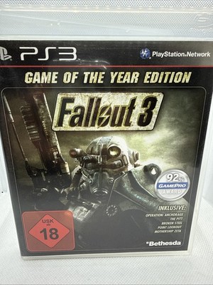 Fallout 3 - Game of The Year Edition (Sony PlayStation 3) PS3 Spiel - Sehr gut