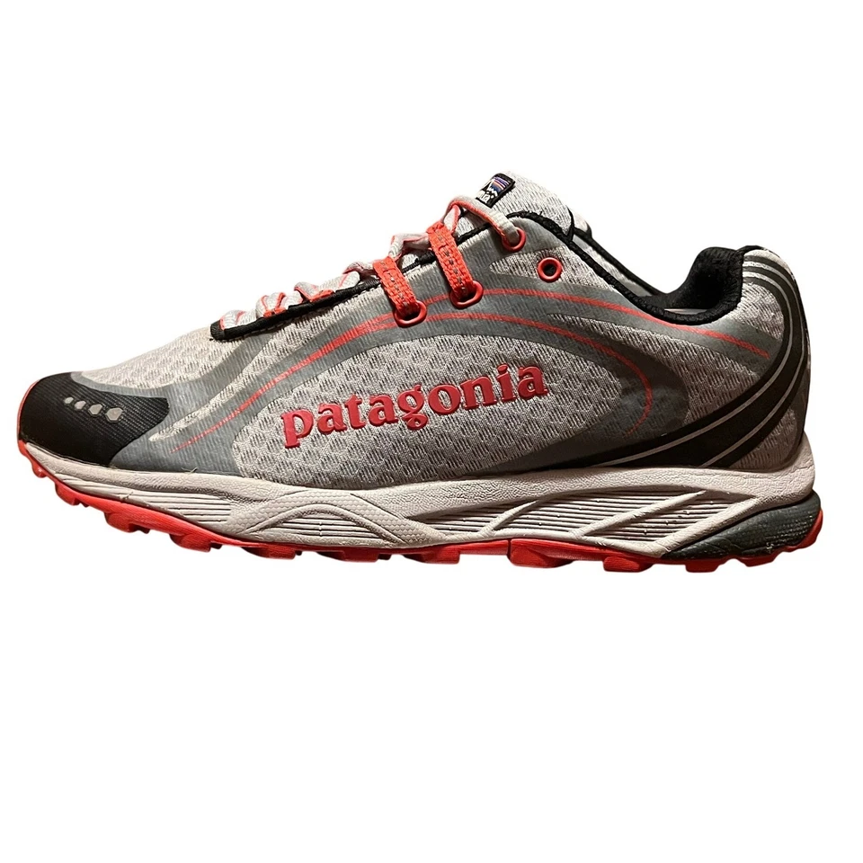 Patagonia Zapatos para Correr Trail Atléticos Ligeros Gris Naranja Talla 7 Foto 4 de 4