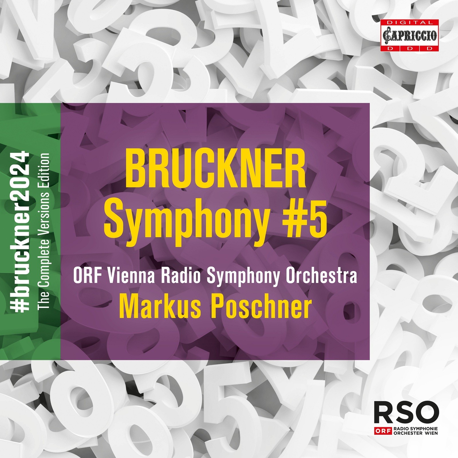 C8090 Bruckner Bruckner: Symphony No. 5 In B-Flat Major, Wab 105 ""phantastische