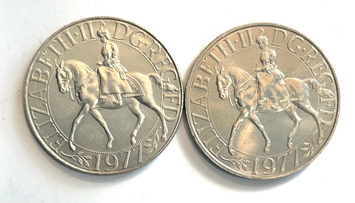 10枚 英国 イギリス 1977年 ブリティッシュ クラウン  1977 UK Crown Coins for sale | eBay