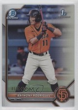 2022 Bowman Chrome Prospects Refractor 56/499 Anthony Rodriguez #BCP-26 ut4