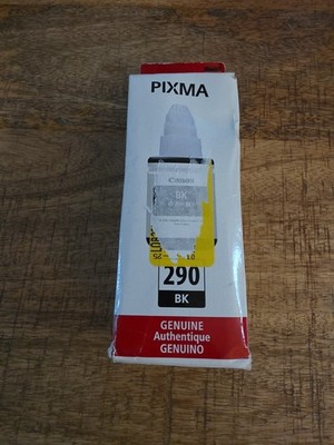   Canon GI 290 BK Genuine Black Ink Bottle Pixma G4200 G3200 G2200 G1200 G4210  