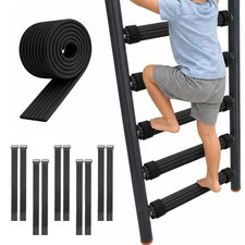 6.5 Ft Bunk Bed Ladder Pads with 10 Adjustable Straps Soft Foam Safety Cover Set