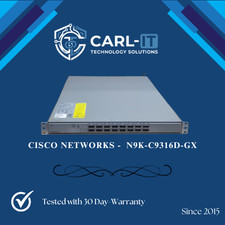 Cisco N9K-C9316D-GX Nexus 9300-GX 16-Port 400G Ethernet Switch Fast Shipping