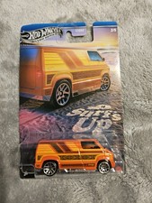 NEW 2025 Hot Wheels Custom 1977 Dodge Van Surf’s Up Series Silver 2/5 Limited Ed