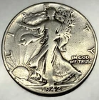 1942-P Walking Liberty Half Dollar - 90% Silver - 50c US Coin VG Details -2546