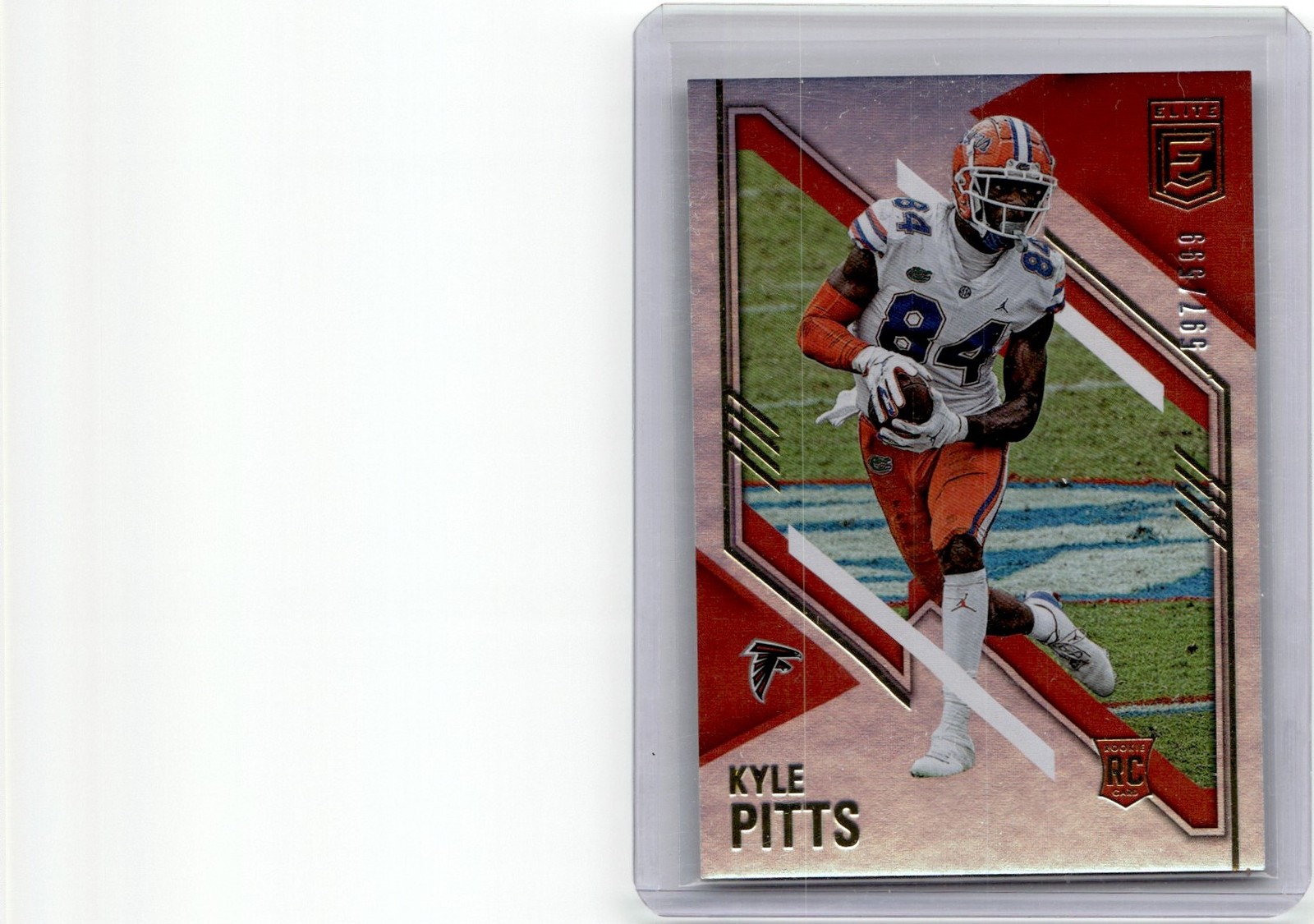 2021 DONRUSS ELITE ROOKIE KYLE PITTS RC /599 ATLANTA FALCONS #117
