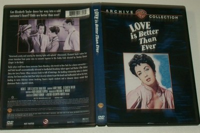 Love Is Better than Ever (DVD, 1952 Warner Archive) Elizabeth Taylor