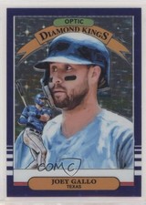2019 Panini Donruss Optic Diamond Kings Purple Stars Prizm 64/125 Joey Gallo 1u6