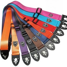 Gitarrengurt strapazierfähig bequem verstellbar Geflecht für akustischen E-Bass