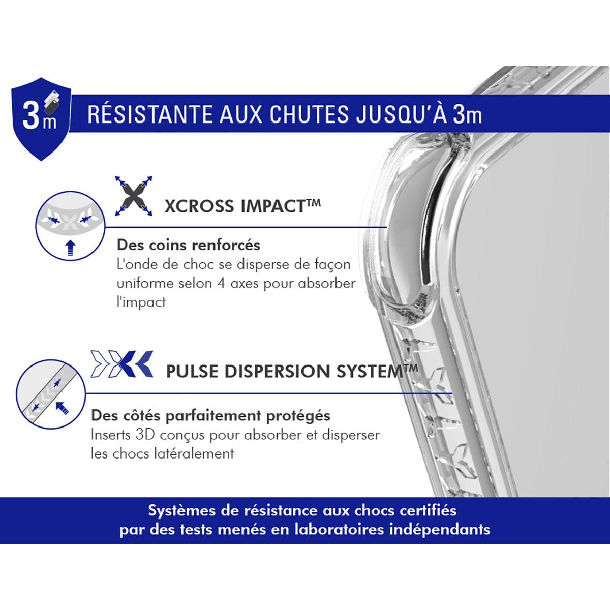 Coque iPhone 16 Force Case Pulse protection premium - 2