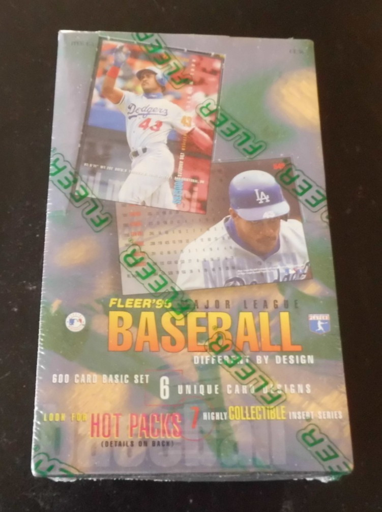 (A-99) Fleer 1995 Baseball Factory Sealed 600-Card Set Box MLB