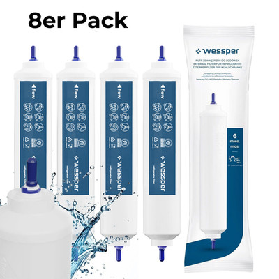 8x Kühlschrank Wasserfilter kompatibel mit Samsung HAFEX/EXP DA29-10105J Wessper