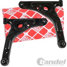 2x FEBI QUERLENKER VORDERACHSE UNTEN passend für FORD TRANSIT + TOURNEO