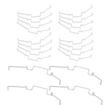 20pcs CPU Heatsink Fan Buckle, Computer Mainboard CPU Radiator Fan Fixing Clip,