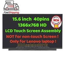 For Lenovo Ideapad L340-15IWL 81LH 15.6" HD WXGA LCD LED Touch Screen Assembly