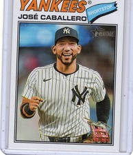 2026 Topps Heritage #328 Jose Caballero