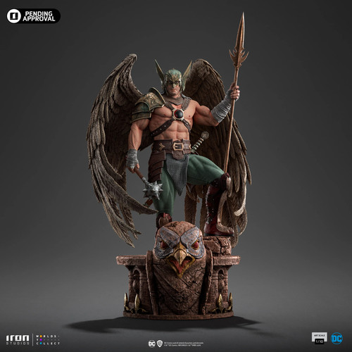 Iron Studios Hawkman DC Comics 10th Anniversary 1/10 Scale Statue - Picture 3 of 10