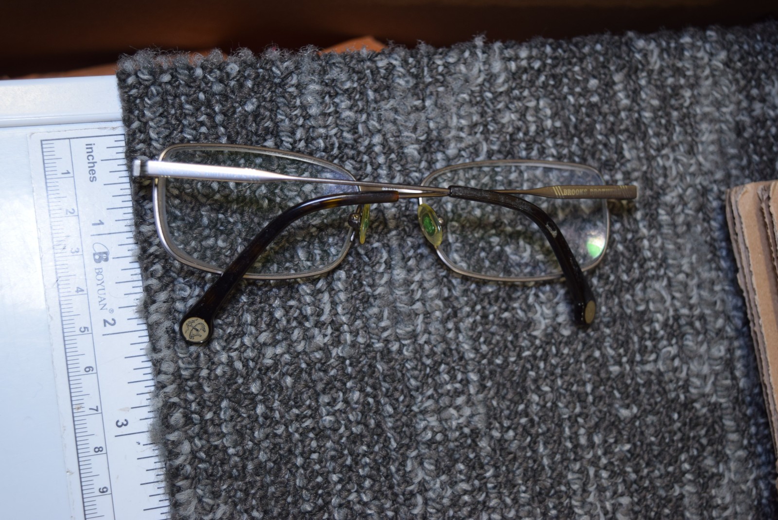 Brooks Brothers BB1037T 1511T Rectangle Dark Gunmetal Mens Eyeglasses 53 17 140 thumbnail 6