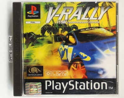 V-RALLY 97 CHAMPIONSHIP EDITION PlayStation 1 PS1 PAL Komplett