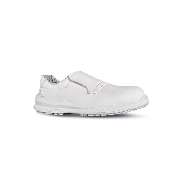 Chaussures de sécurité blanches UPOWER MADRID pour laboratoires et cuisines