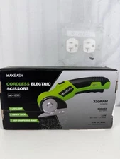 MAKEASY Cardboard Cutter, Rechargeable Electric Scissors, Box Cutter