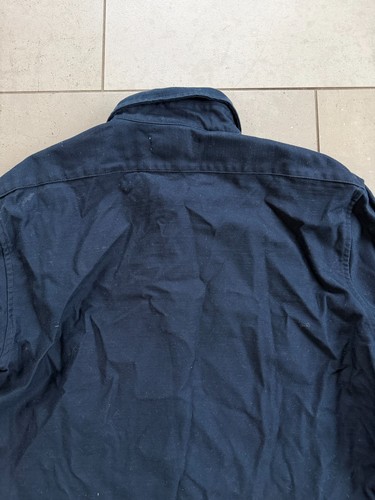 Taylor Stitch The Surplus Shirt Field Navy Reverse Sateen Mens Field Jacket 44 - Afbeelding 13 van 13